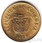 Колумбия 100 песо 2008