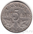 Канада 5 центов 1930