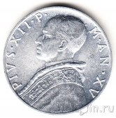 Ватикан 10 лир 1953