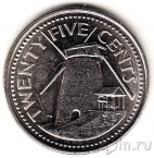 Барбадос 25 центов 2000