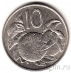 Острова Кука 10 центов 1987