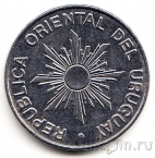 Уругвай 10 новых песо 1989