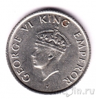 Британская Индия 1/4 рупии 1946