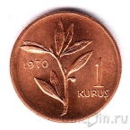 Турция 1 куруш 1970