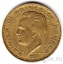 Монако 20 франков 1951