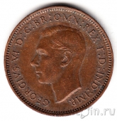 Великобритания 1 фартинг 1937
