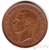Великобритания 1 фартинг 1943