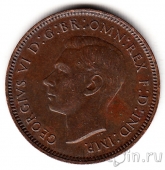 Великобритания 1 фартинг 1947
