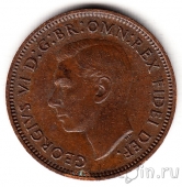 Великобритания 1 фартинг 1950