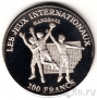 Конго 100 франков 1984 Гандбол