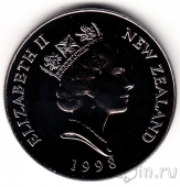 Новая Зеландия 5 долларов 1998 Королевский альбатрос