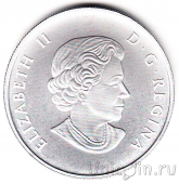 Канада 50 долларов 2014 Белый медведь