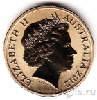 Монета. Австралия 1 доллар 2012 Кенгуру Гудфеллоу