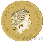 Австралия набор 5 монет 1 доллар 2011 Детеныши