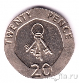 Гибралтар 20 пенсов 2010