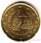 Сан-Марино 20 центов 2003