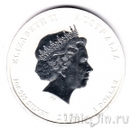 Австралия 1 доллар 2008 Год Крысы Монета серебряная.