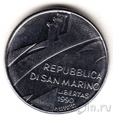 Сан-Марино 100 лир 1990