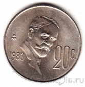 Мексика 20 сентаво 1983