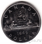 Канада 1 доллар 1969