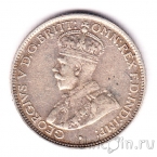 Монета серебряная. Австралия 3 пенса 1936