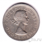 Родезия и Ньясаленд 6 пенсов 1957