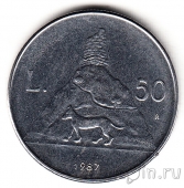 Сан-Марино 50 лир 1987