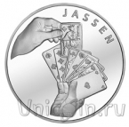 Швейцария 20 франков 2014 Карточная игра
