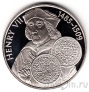 Фолклендские острова 50 пенсов 2001 Генрих VII