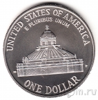 США 1 доллар 2000 Библиотека Конгресса (UNC)