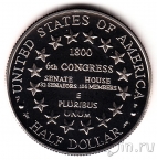 США 1/2 доллара 2001 Капитолий (Proof)
