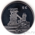 Люксембург 5 евро 2014 Монета из стали