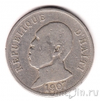 Гаити 50 сантимов 1907