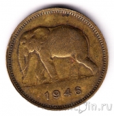 Бельгийское Конго 2 франка 1946