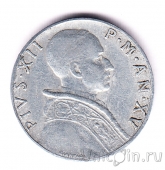 Ватикан 5 лир 1953