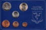 Остров Мэн набор 6 монет 1971-1976