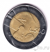 Сан-Марино 500 лир 1990
