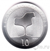 Финляндия 10 евро 2010 100 лет со дня рождения Ээро Сааринена