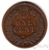 США 1 цент 1886