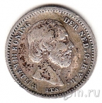Нидерланды 5 центов 1850