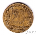 Аргентина 20 сентаво 1949