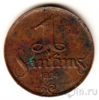 Латвия 1 сантим 1924