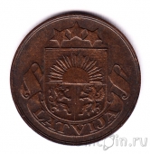 Латвия 2 сантима 1928