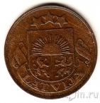 Латвия 2 сантима 1932