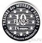 Франция 10 франков 1997 Густав Климт