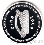 Ирландия 10 евро 2004 Лебедь