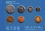 Нидерланды набор 6 монет 1992