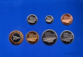 Нидерланды набор 6 монет 1996