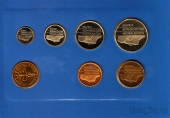 Нидерланды набор 6 монет 1993