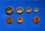 Нидерланды набор 6 монет 1994
